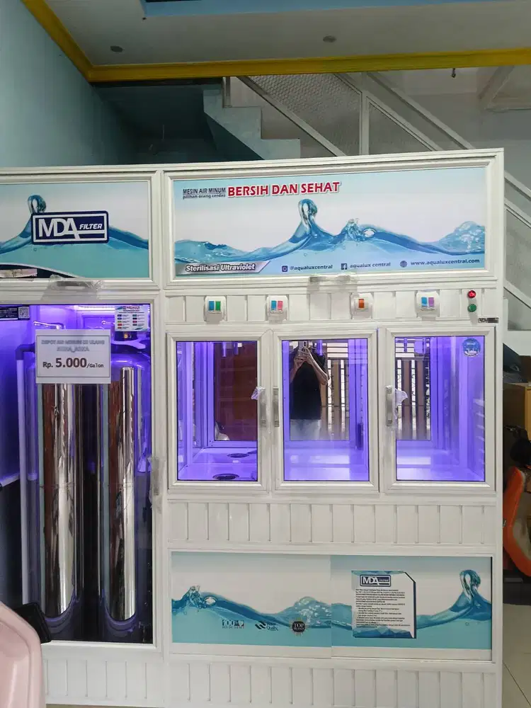 Mesin Depot Air Minum isi Ulang AQUALUX