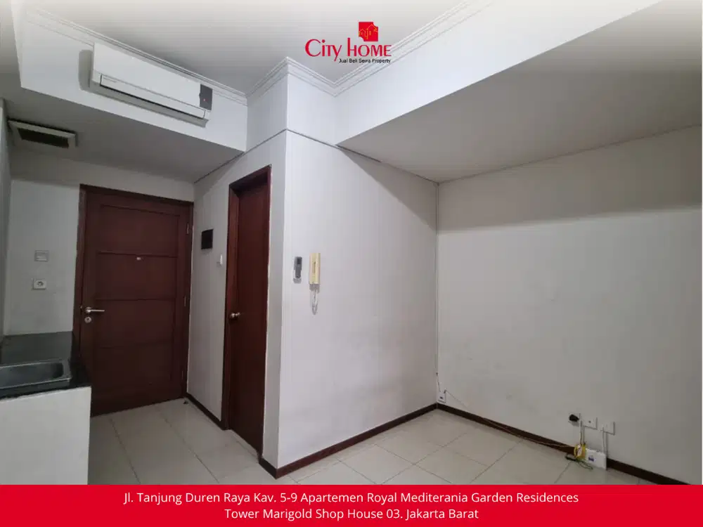 Sewa Apartemen Unfurnished di Royal Mediterania Garden Residences