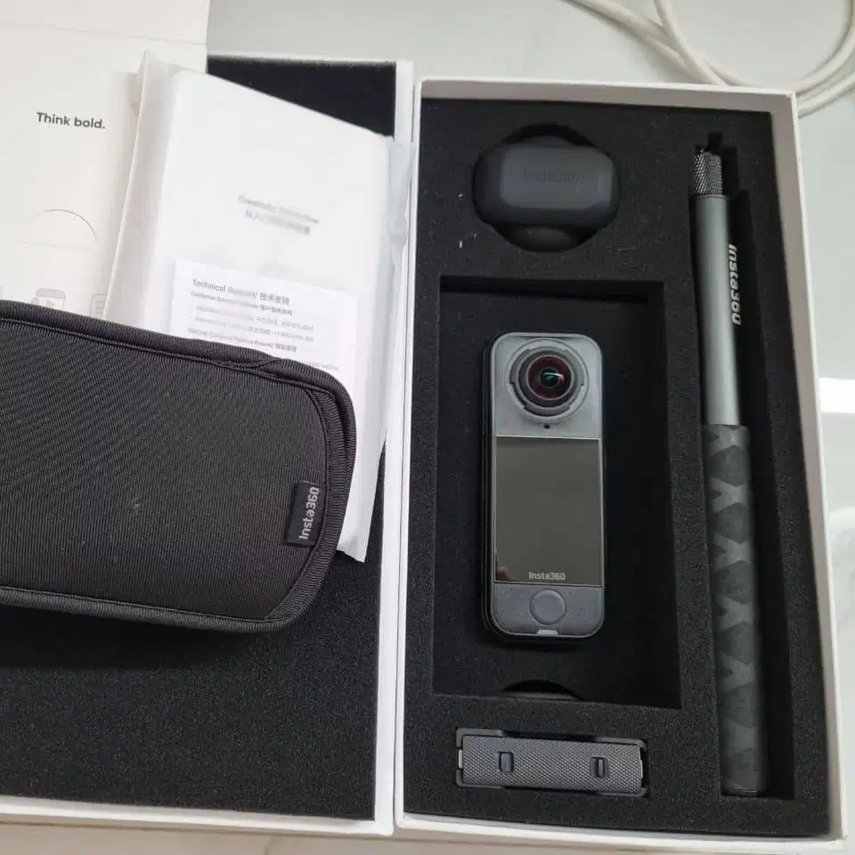 Insta360 X4 Air Starter Pack 8K Like New Fullset Garansi Denka