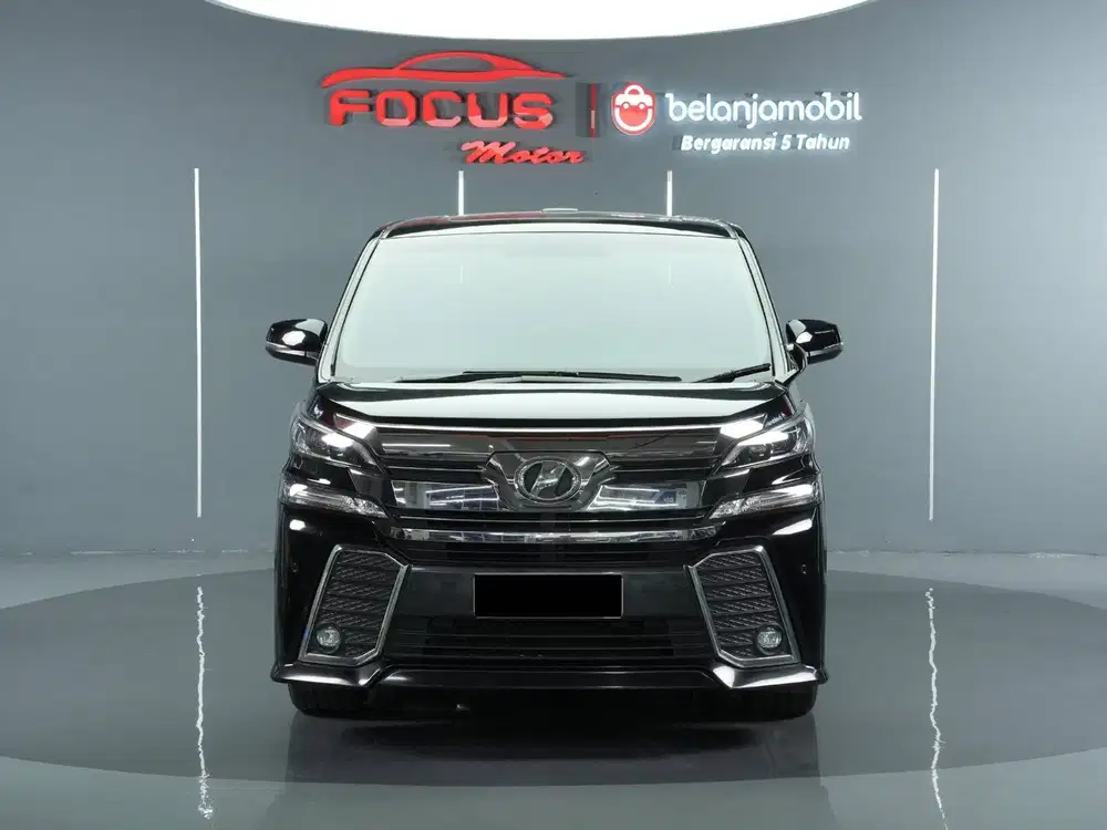 Toyota Vellfire 2.5 ZG Alles CBU Pilot Seat AT Hitam 2016