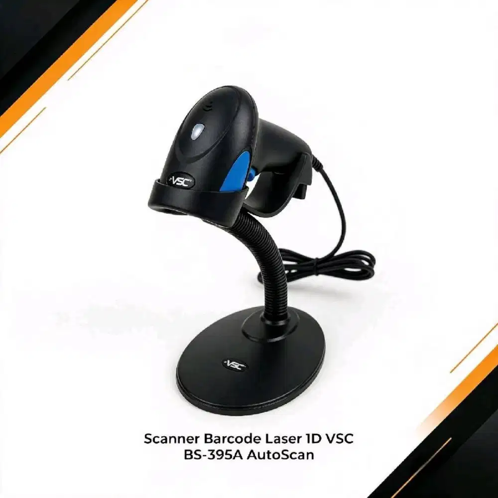 Barcode Scanner VSC BS-395A USB Stand 1D 2D