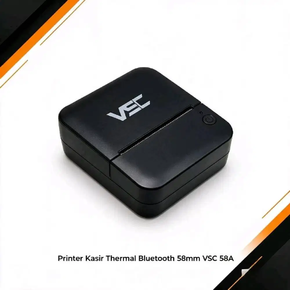 PRINTER BLUETOOTH THERMAL 58mm VSC 58A 1500mah - Hitam