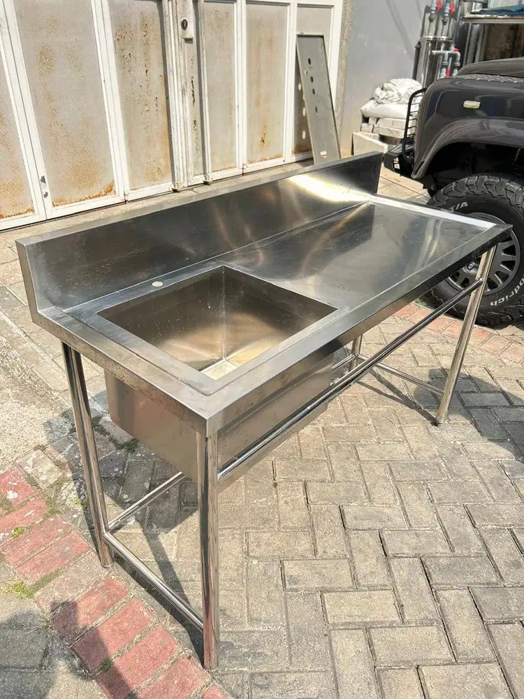 Working Table with Sink Stainless Food Grade
