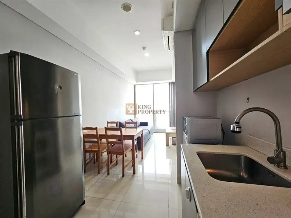 Disewakan Apartemen Taman Anggrek Residences 3BR Semi Furnish Luas 65m2 Nyaman Siap Huni, Terhubung Langsung Mall TA - Hublife Di Tanjung Duren