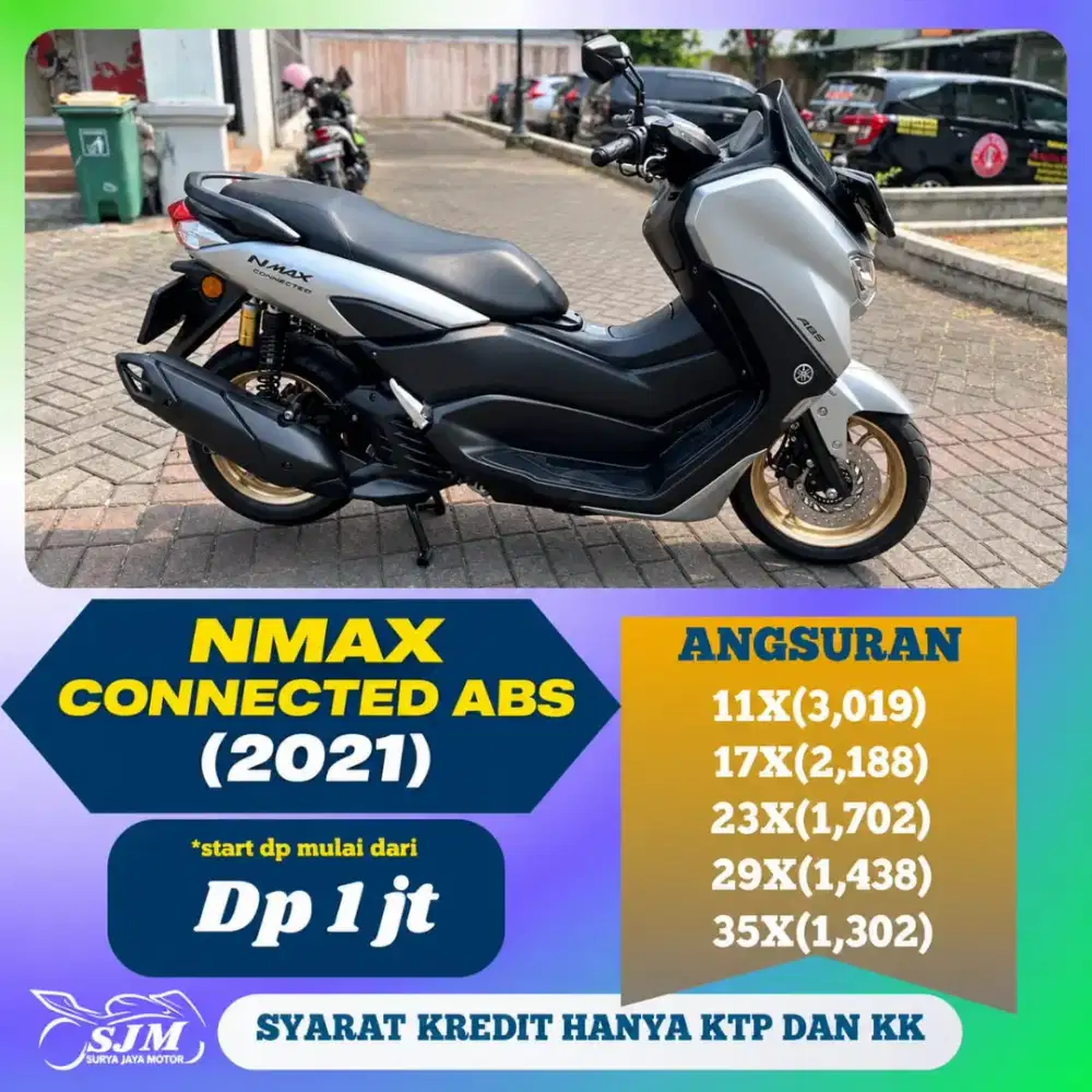 YAMAHA NMAX CONNECTED ABS 2021 SIAP PAKAI