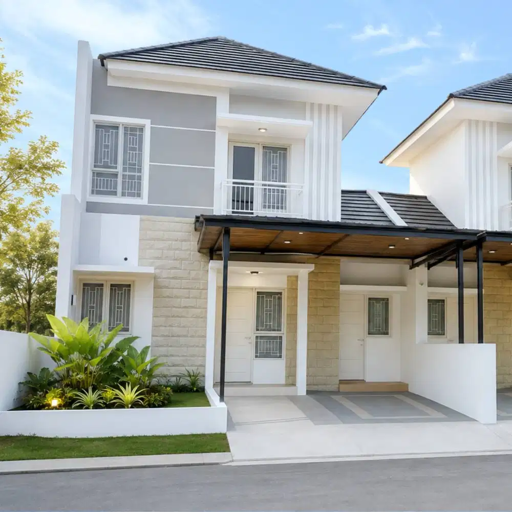 Rumah 2 Lantai Siap Huni di Pusat Sidoarjo Kota