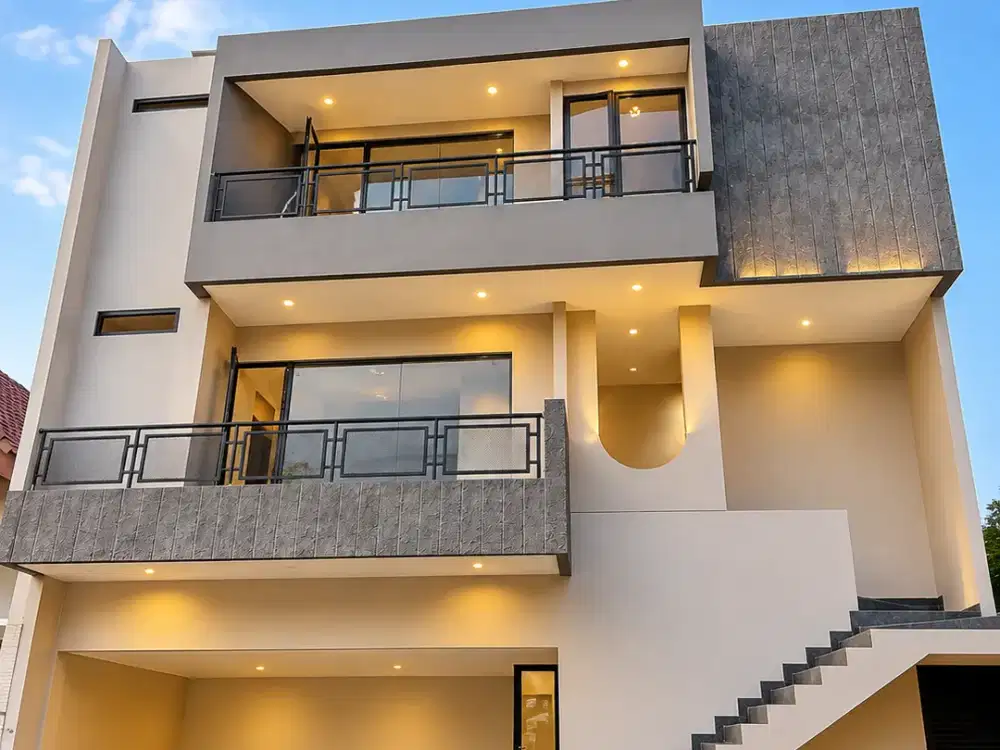 Dijual Rumah Mewah Minimalis Modern Sutera Jelita Tangerang, LT 345 m² LB 700 m² Private Pool & Lift