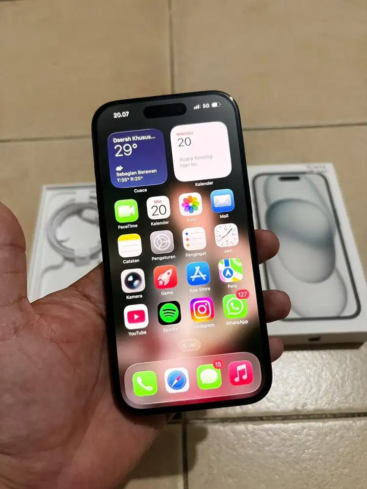 Iphone 15 128Gb IBox Garansi panjang