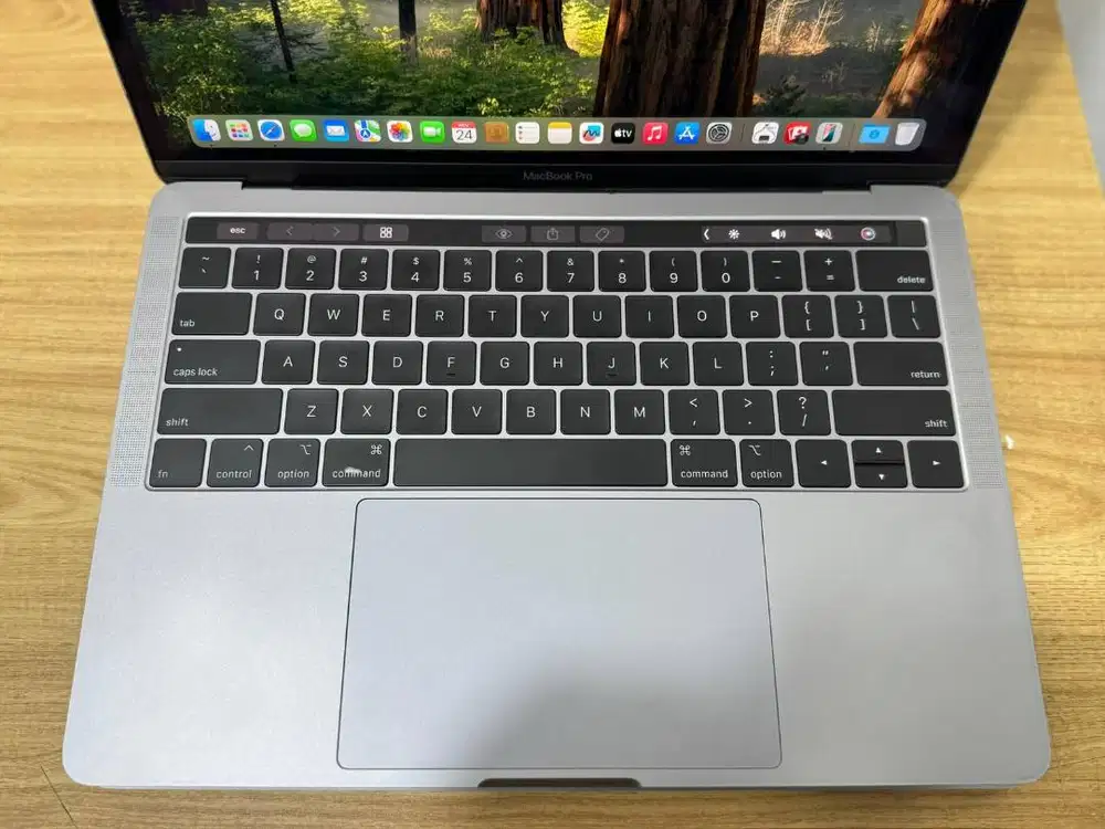 Macbook pro 2019 touch core i5 ram 8gb ssd 256gb mulus coding editing
