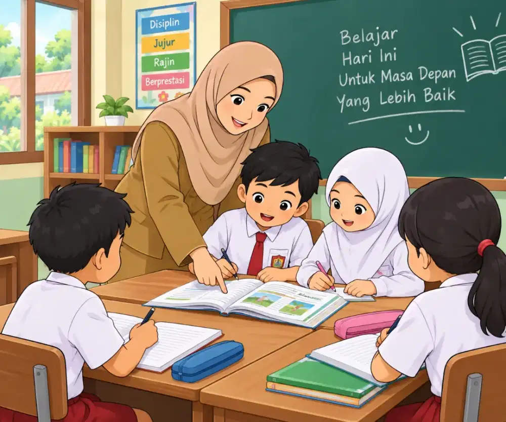 Guru les Privat Bhs Inggris dan Mapel khusus anak SD kls 1-4