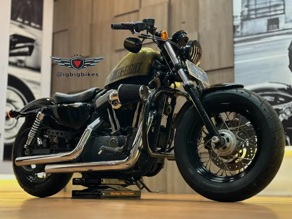 Harley Sportster 48 Hard Candy Gold Glitter 2013