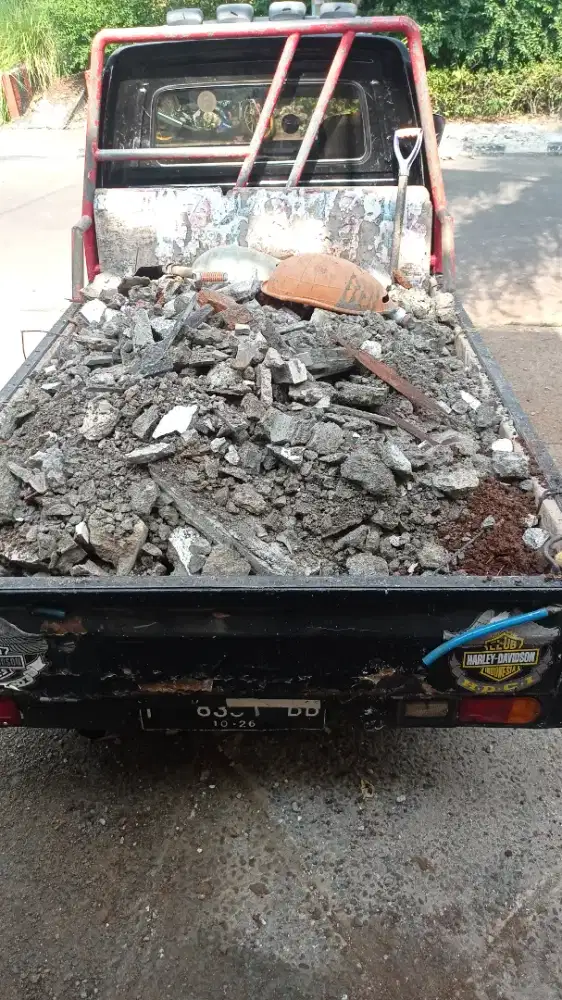 Terima jasa buang puing,sampah,urugan,pindahan, Dll