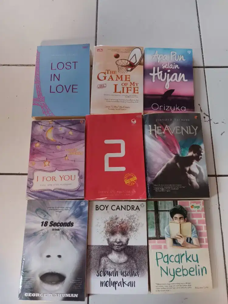 Novel campur harga borongan