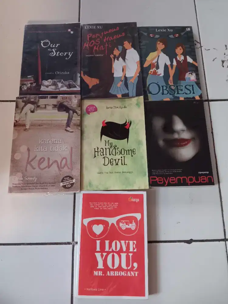 Novel campur harga borongan