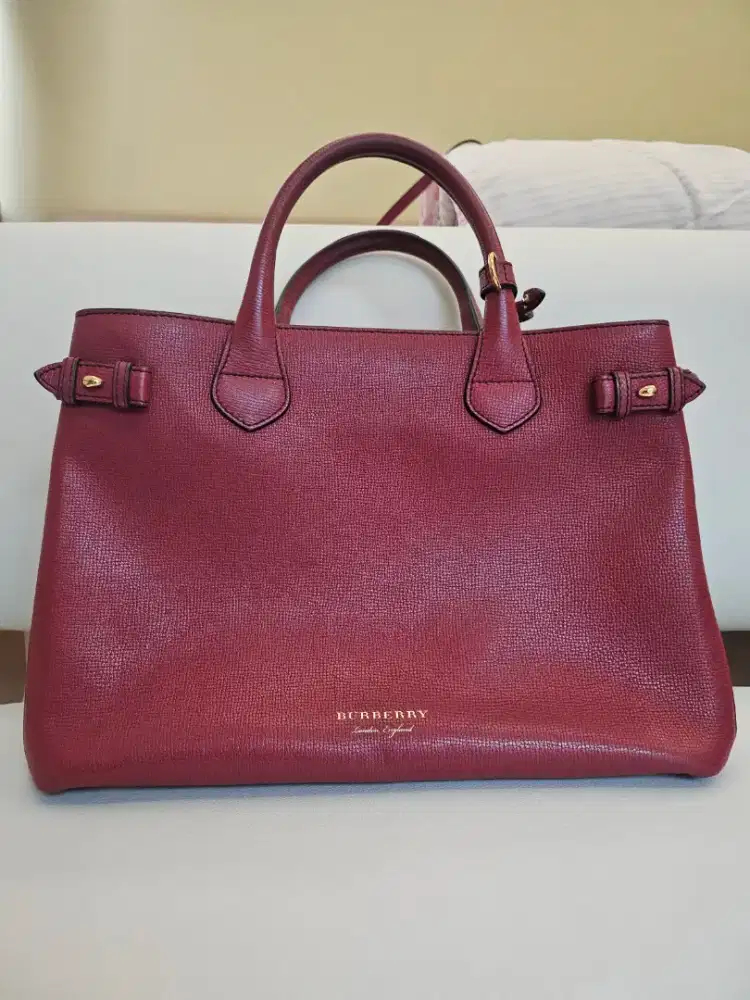Burberry Medium Banner Tote Bag