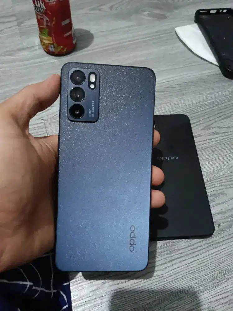 Oppo reno 6 5G 8/128 mulus murah
