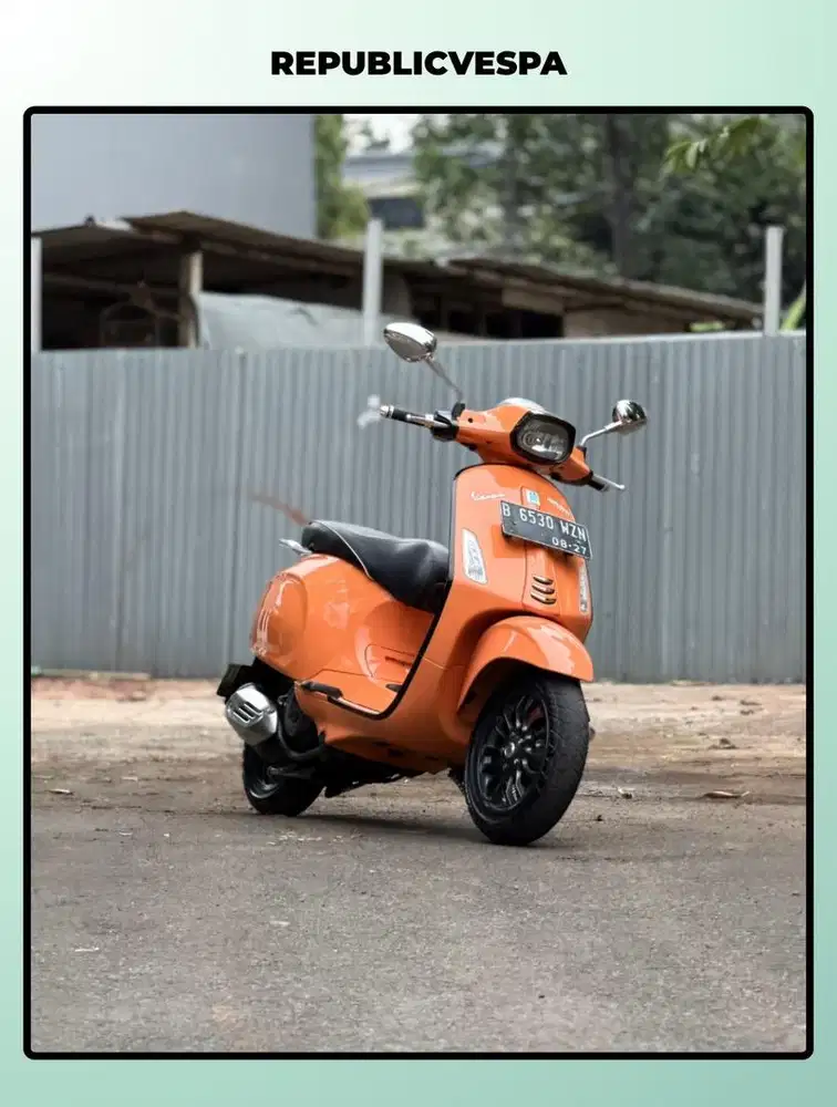 TERMURAH VESPA SPRINT 150 3V ORANGE TH 2016