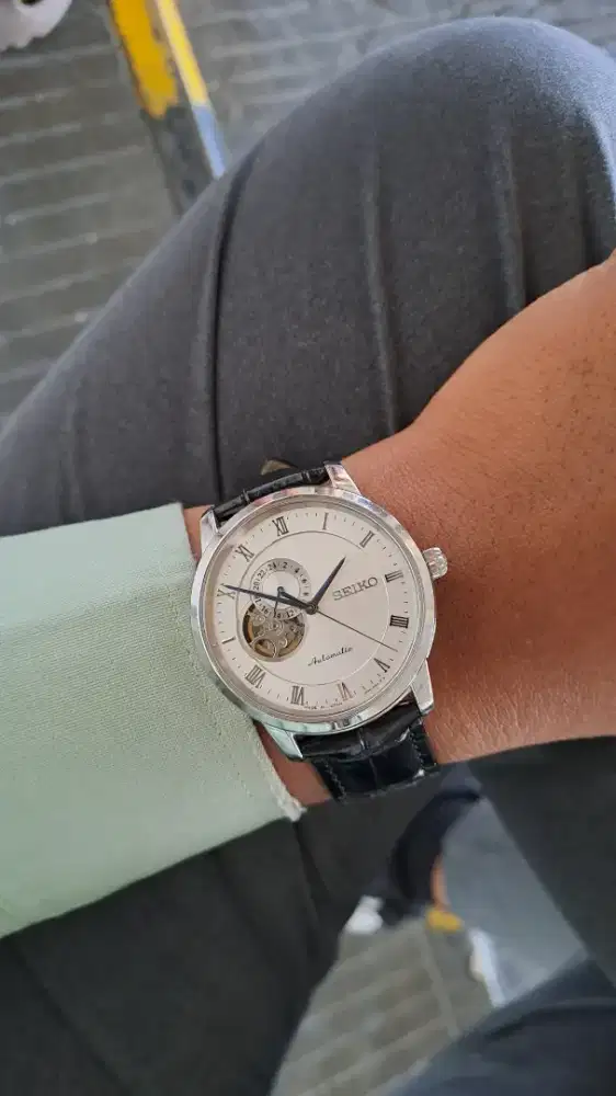 Seiko presage open heart made in japan