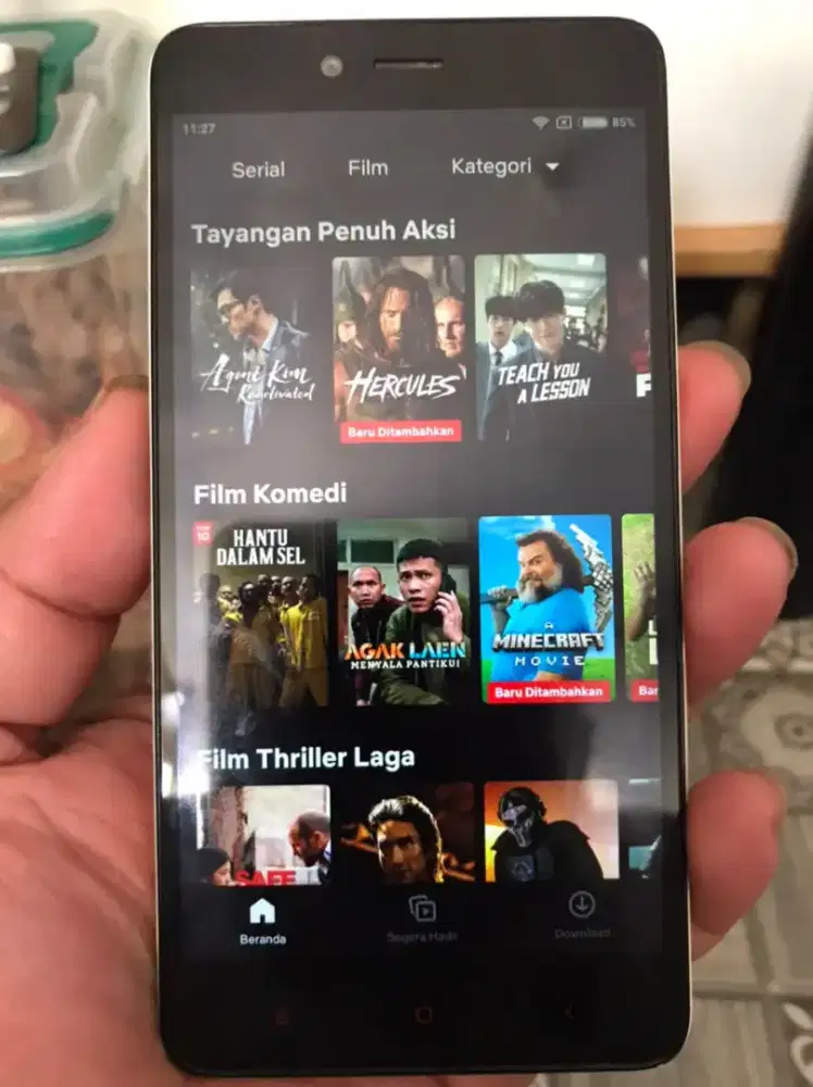 Redmi note 2 ram 2/16 gb layar besar