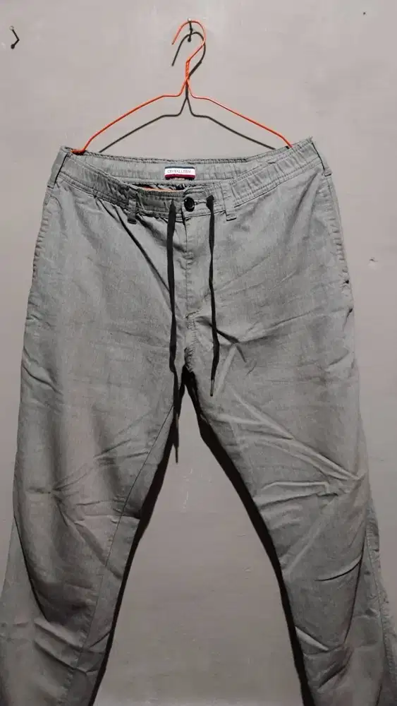 Celana Panjang Ankle Pants Crystal Linen