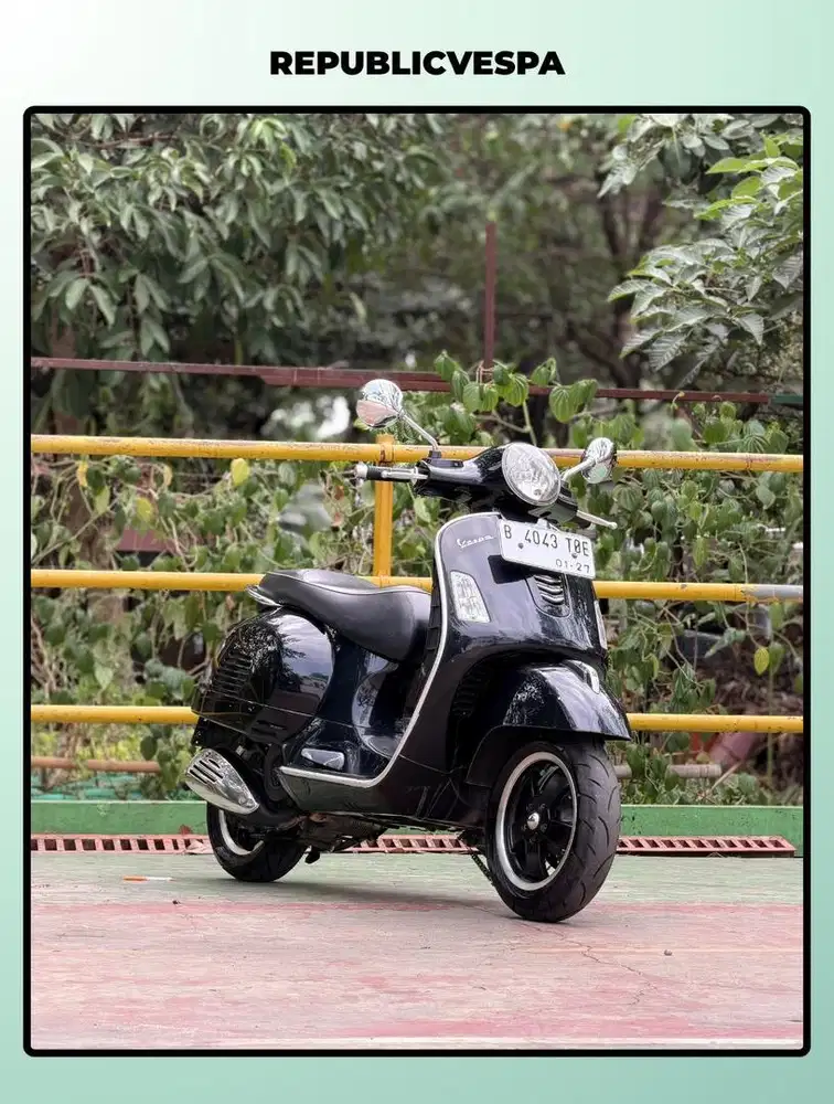 TERMURAH GTS 150 3V WARNA HITAM TH 2016