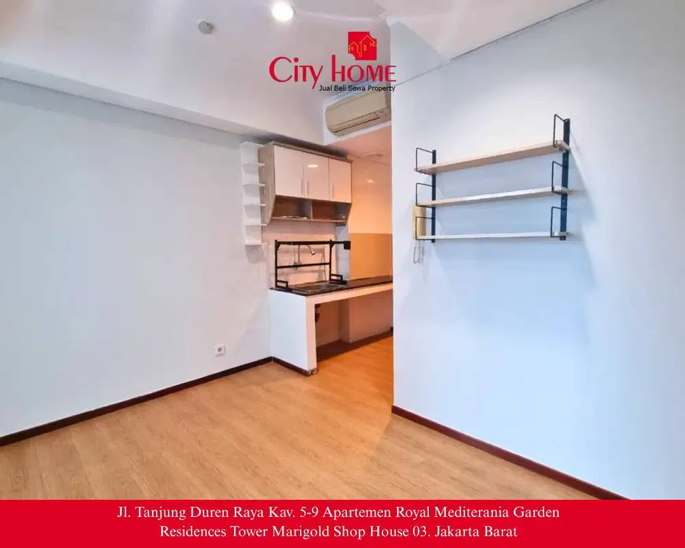 Dijual 1BR Royal Mediterania Garden – Dekat Central Park