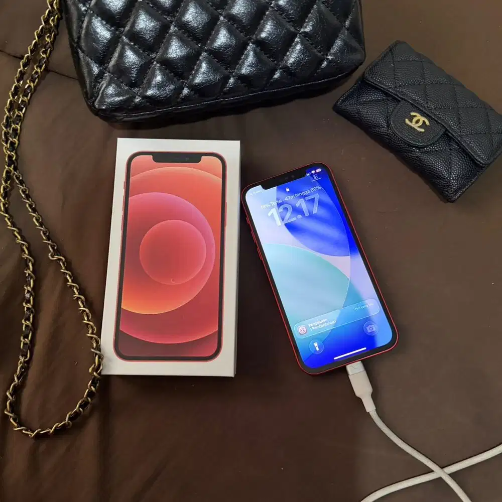 Dijual iphone 12 128 GB ex inter All operator bukan simlock no minus