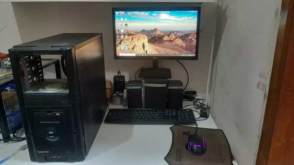 Komputer Rakitan Spek Game - Core 2 Quad 2.4 Ghz