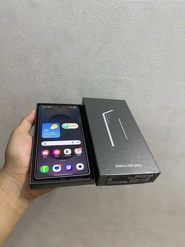 Samsung Galaxy S25 Ultra Blue Ram 12/512gb Garansi Sein mulus