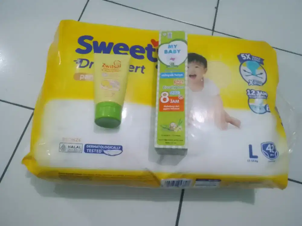 JUAL PEMPES SWEETY UKURAN L 42PCS