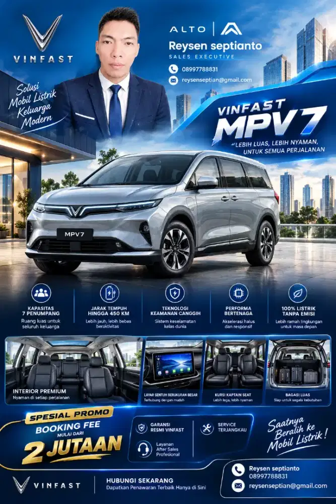 Vinfast + 8 bonus + pijat rileksasi gratis