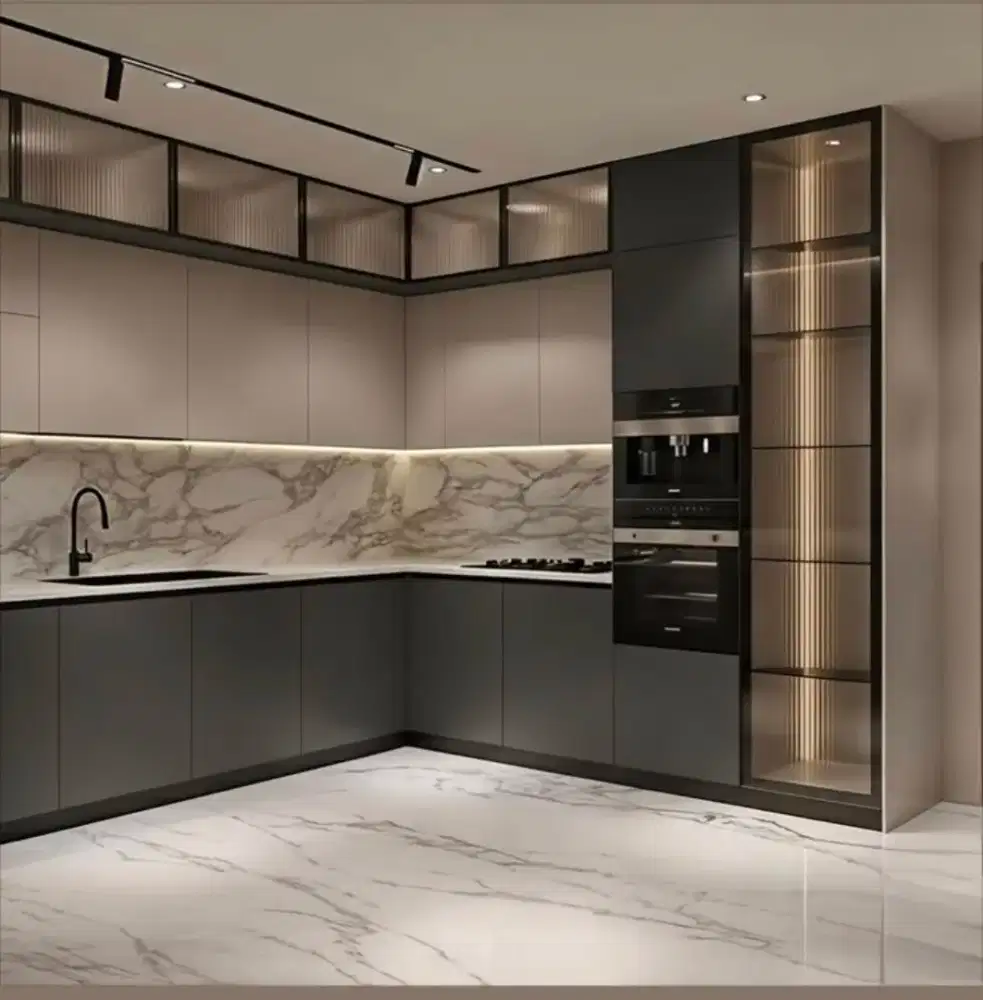 Custom kitchen set minimalis wardrobe bedroom set livingroom room