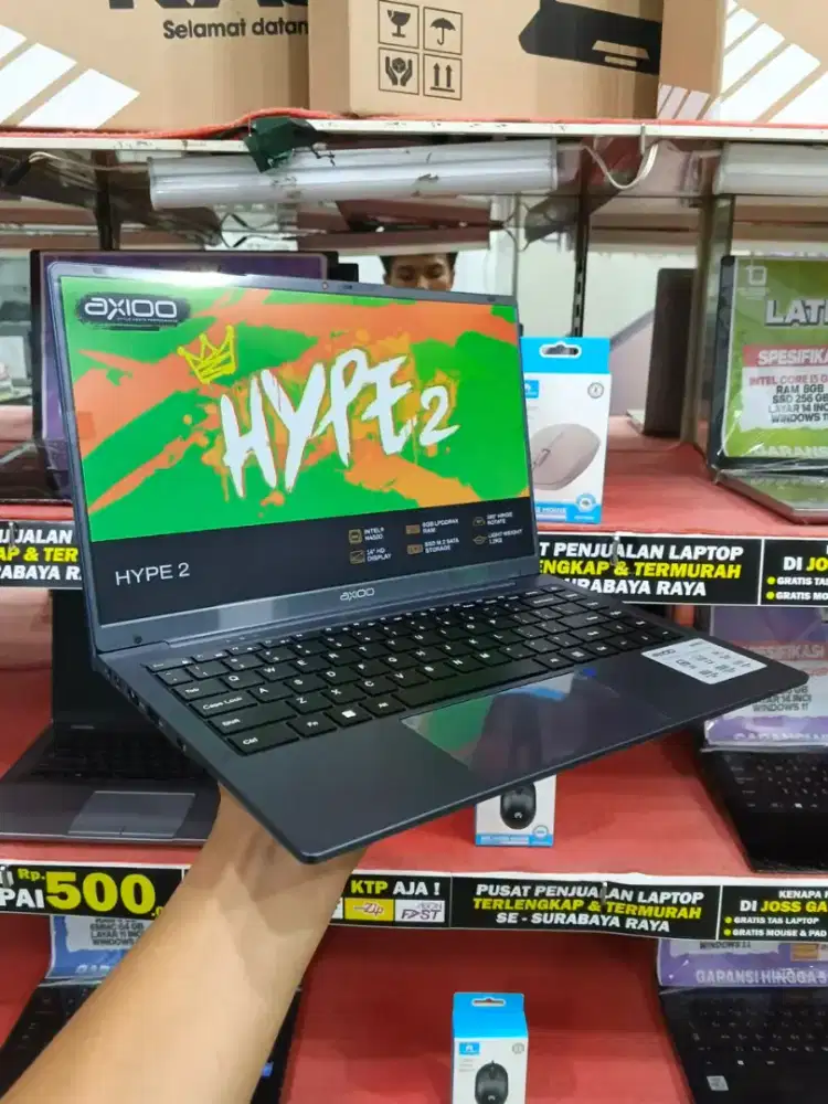 PROMO SPECIAL LAPTOP AXIOO HYPE 2 | COCOK UNTUK PELAJAR DAN MAHASISWA