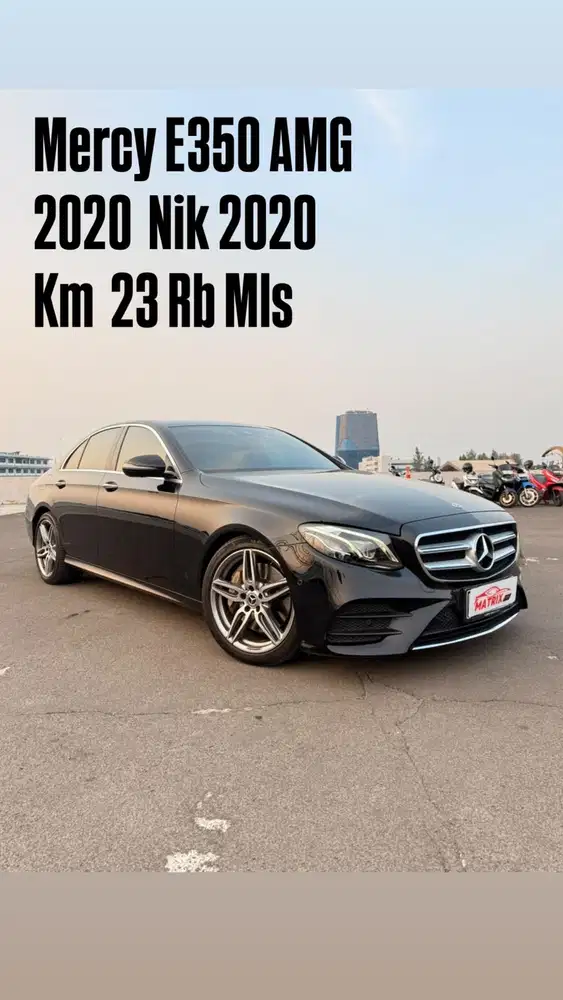 Mercy E300 amg Nik 2020 Black on black Siap pakai