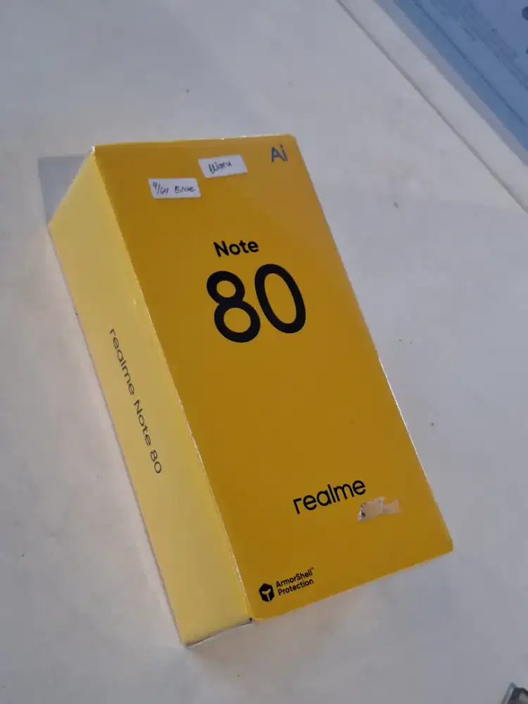 Realme Note 80 barang baru