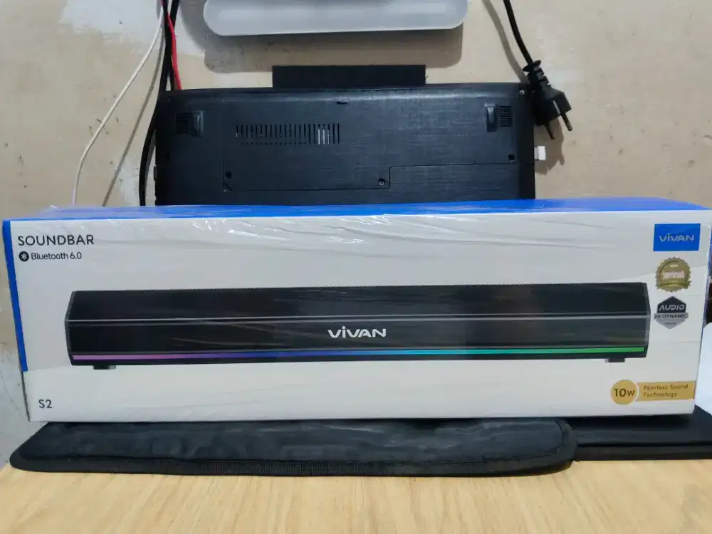 ViVan S2 soundbar Bluetooth 10watt Black New open box NETT!