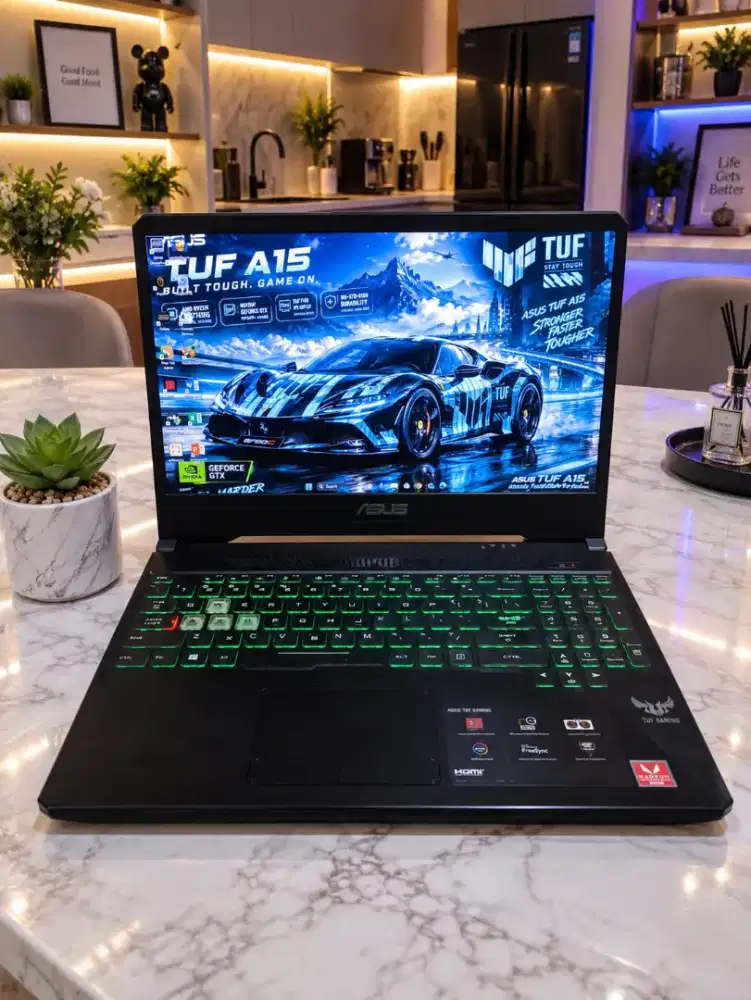 Laptop Gaming & Design Asus TUF FX505DY VGA Nvidia GTX Siap COD