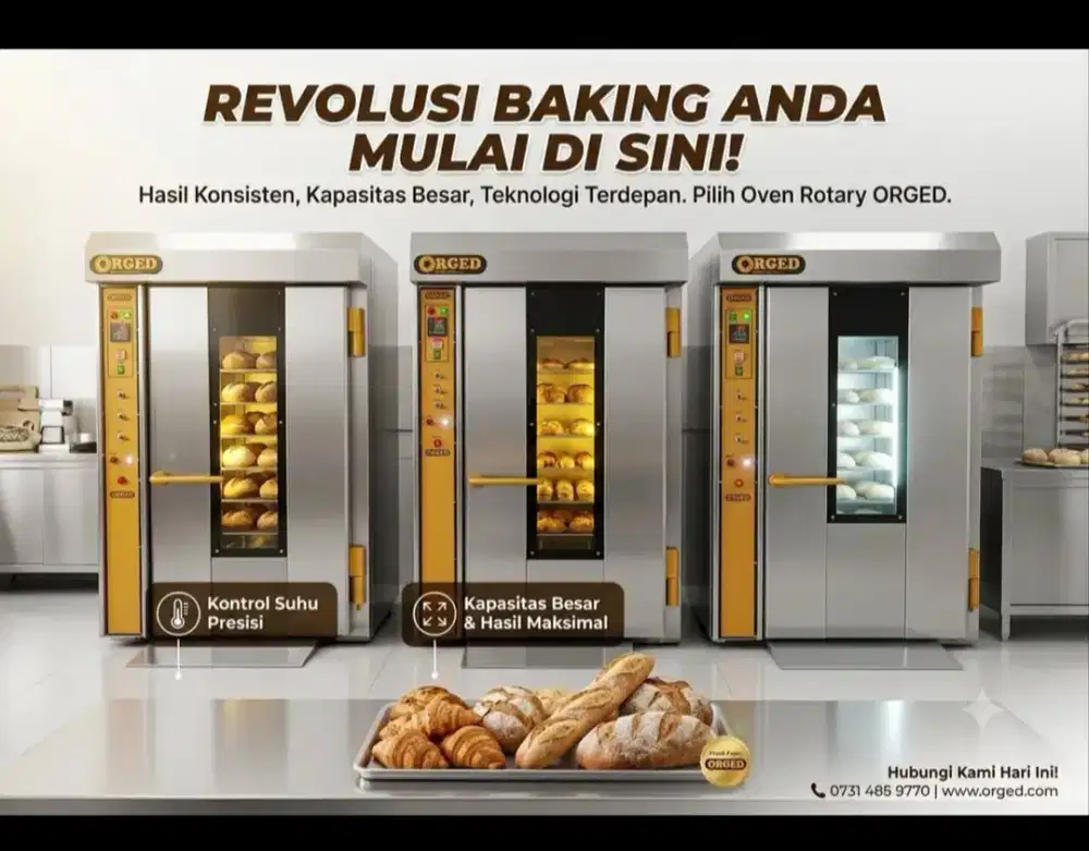 Mesin Oven Rotary
