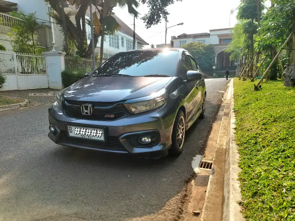 BRIO RS AT 2021 Km 25 ribu record honda