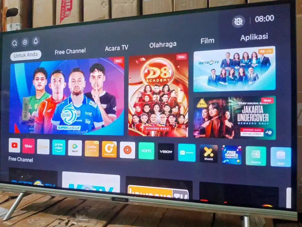 Tv LED coocaa smart 32 inch