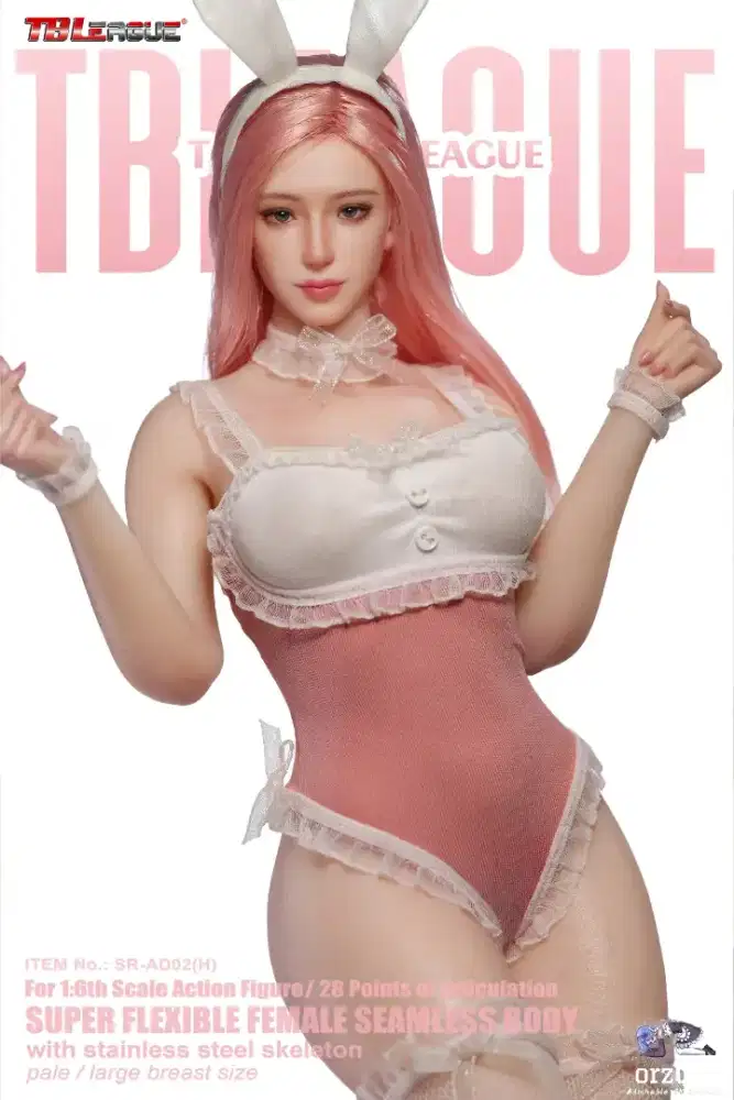 TBLeague 1/6 SR-AD02H Platinum-Grade Silicone Collectible Bunny Girl