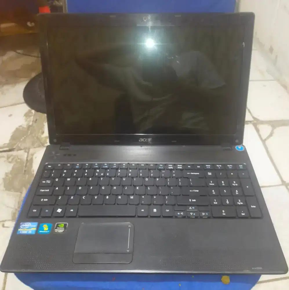 Laptop Acer 5742G, core i5, mati tiba2, layar, batre yg lain ok
