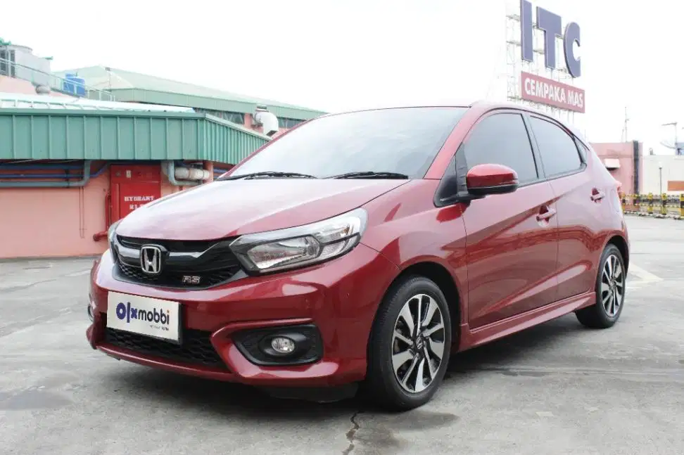 DP 9, JT Honda Brio 1.2 RS Bensin-AT Merah 2020