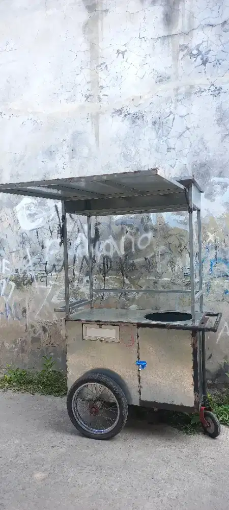 Gerobak jualan minimalis