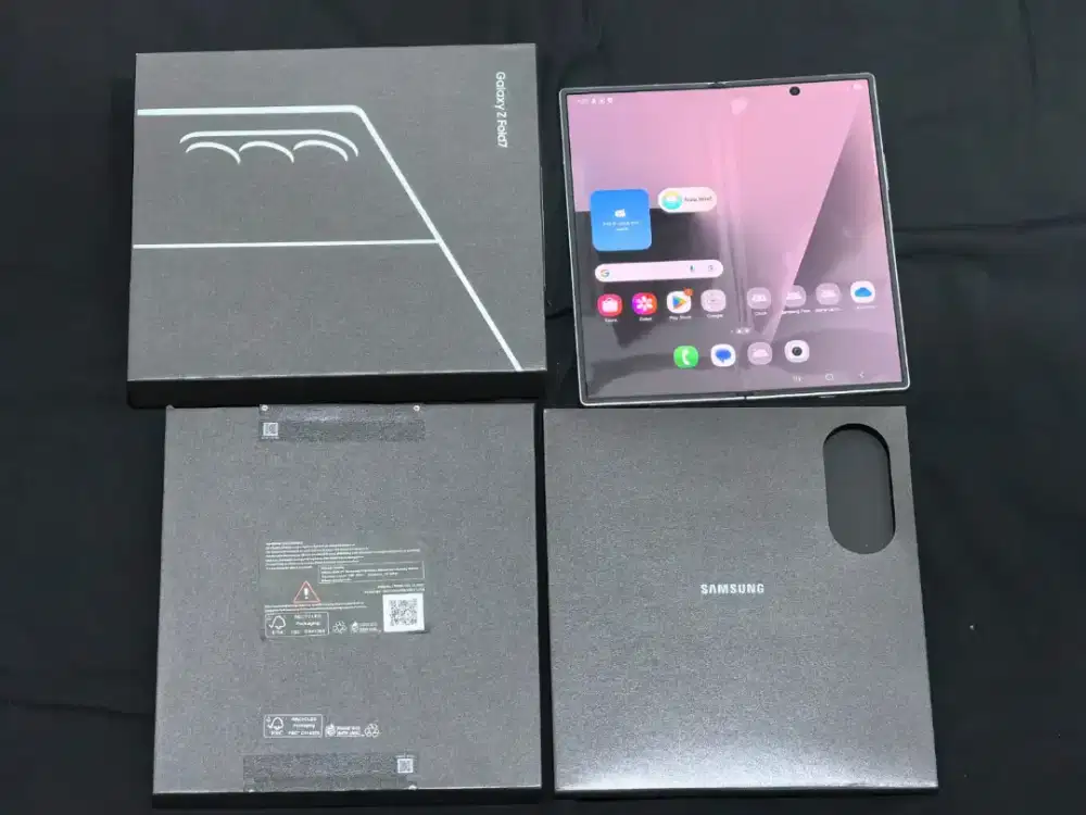 Samsung z fold 7 256gb SEIN garansi on juni 2027