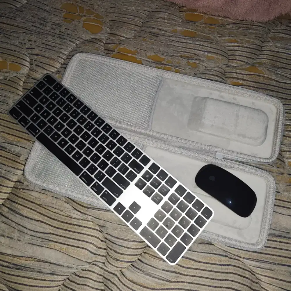 Keyboard + Magic Mouse Black Set Apple Mac