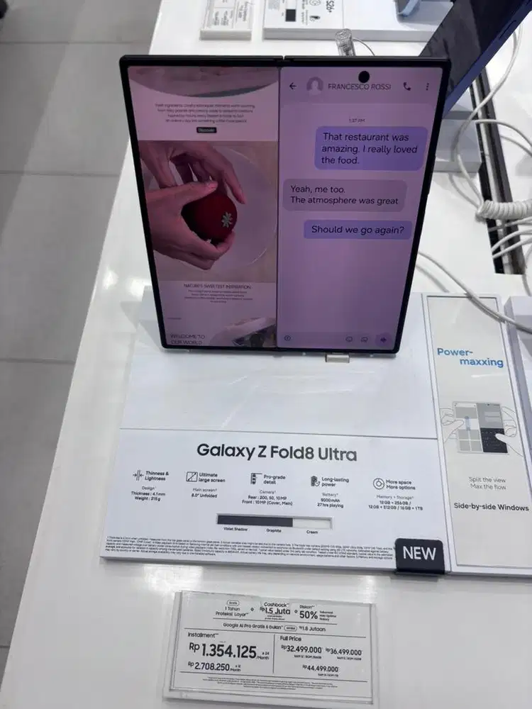 Samsung Zfold 8 ultra