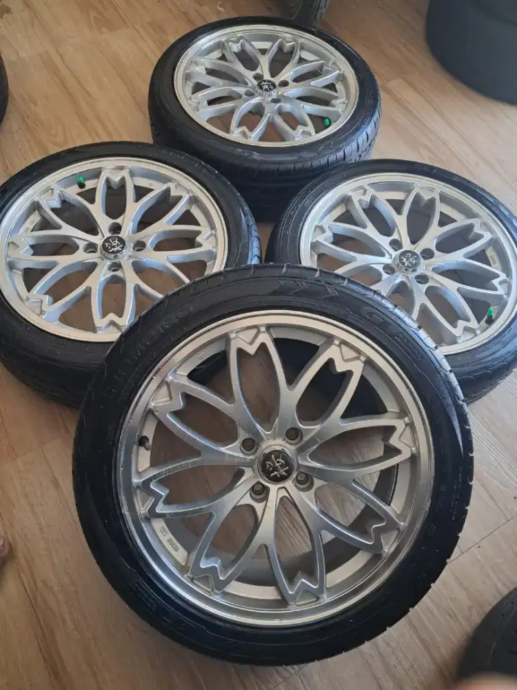 Ring 17 Velg Variasi EX Copotan Honda Jazz RS Pcd 4x100