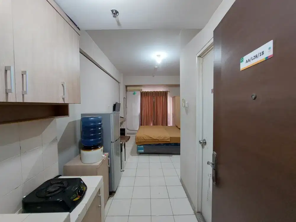 Disewakan Murah Bersih Apartemen Studio Bulanan di Sunter Park View Jakarta Utara