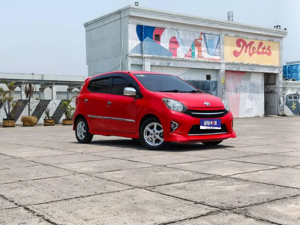 Toyota Agya 1.0 G MATIC AT 2016 Merah KM 93RB